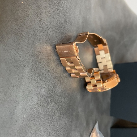 Rare Marc by Marc Jacobs Rose Gold & Blue Watch main image 13